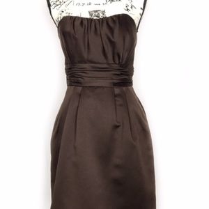 Alfred Angelo Brown Formal Dress
